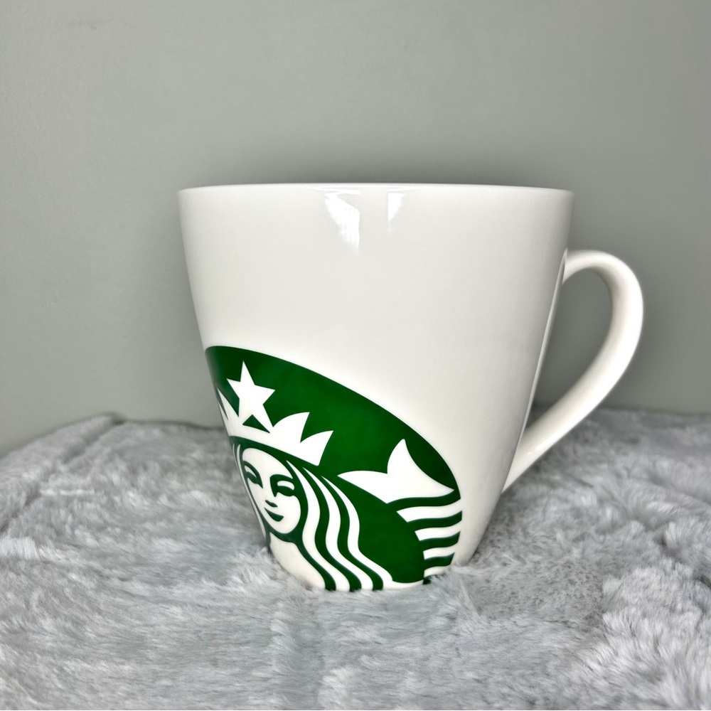 STARBUCKS 45 oz. HUGE Home Coffee Mug Classic Green Logo Giant Size Cup